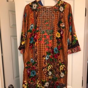 1 piece Indian Pakistani Dress Kurta Salwar Kameez